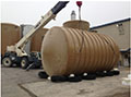 Nationwide Fiberglass Fire Suppression Water Storage Tanks